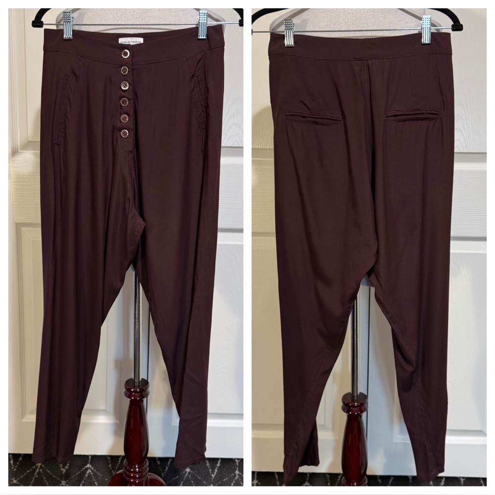 Silk! Scanlan Theodore silk pants